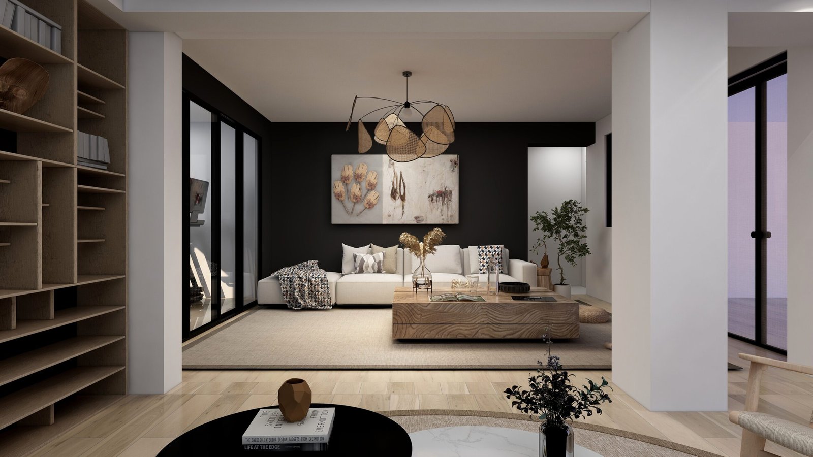 _Mme Monnier- LONGJUMEAUX -PROJET-Salon 1+Cuisine+Salle à Manger-20240927-034841